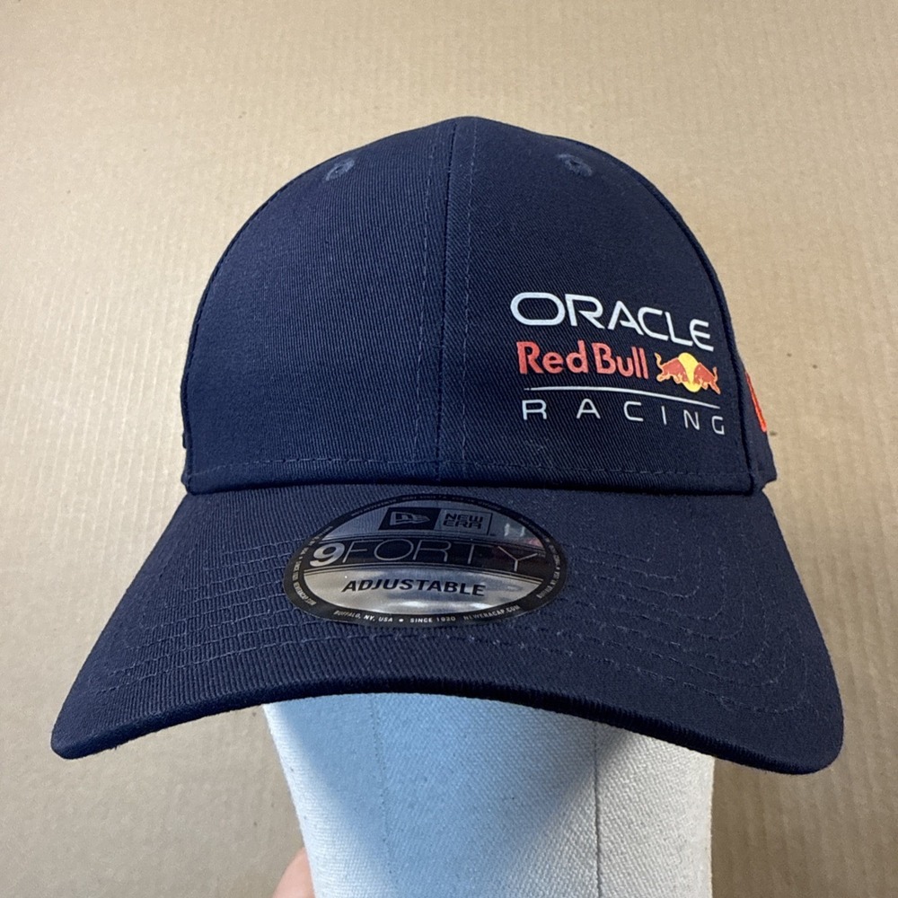 Oracle Red Bull Racing New Era 9FORTY Cap Hat Navy Structured Snapback NWT